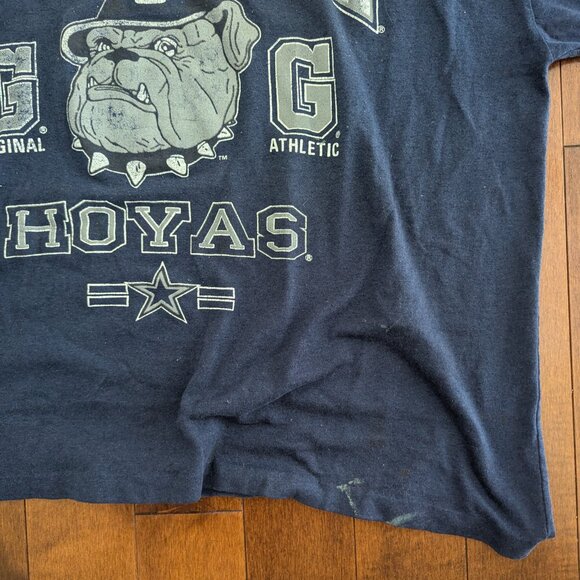 GEORGETOWN HOYAS VINTAGE TSHIRT - Picture 2 of 4